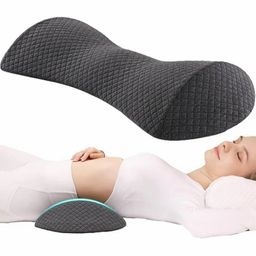 HEALTHSON LumbaRelax® Rückenkissen - Befreit Deinen Rücken über Nacht