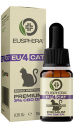 CBD-Öl für das Wohlbefinden von Katzen mit beruhigender Wirkung | EU4CAT - Eusphera