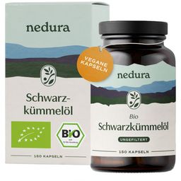 nedura BIO Schwarzkümmelöl Kapseln (ungefiltert)