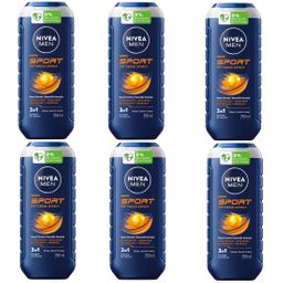 NIVEA MEN Sport Duschgel 3in1 Körper Gesicht Haar
