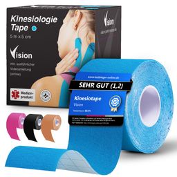 Vision Kinesiologie Tape/Kinesio Tape - 5m x 5cm - Medizinprodukt