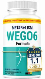 ORIGINAL Wego 6 Stoffwechsel Kapseln – Ergänzung für Ihr Abnehmziel