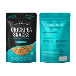 Chickpea Snacks geröstete Kichererbsen Cocos