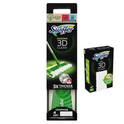 Swiffer Starter Kit Bodenpflege + Nachfüllpackung