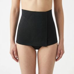 MYSANITY® Postpartum Bauchgürtel, Millerighe, atmungaktiv, Schwarz