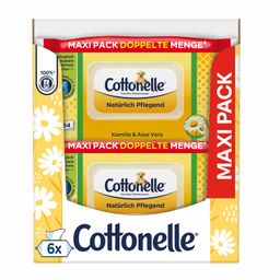 Cottonelle Feuchtes Toilettenpapier Natürlich Pflegend Feuchttücher