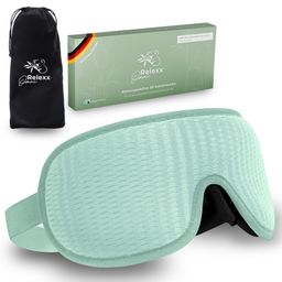 OMNIRELEXX® Atmungsaktive 3D SCHLAFMASKE (Türkis)