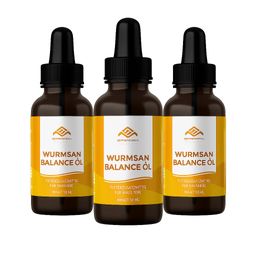 Wurmsan Balance Öl | natürliche Wurmkur ohne Chemie | für Hunde und Katzen