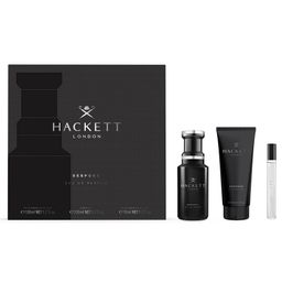 Hackett Bespoke Geschenkset Eau de Parfum + Shower Gel + Travel Spray