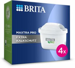 BRITA Wasserfilter-Kartusche Maxtra Pro Extra Kalkschutz 4er Pack