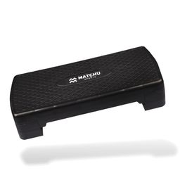 Matchu Sports - Verstellbarer Aerobic Steppper 2 Stufen - Steppbrett - Fitness Stepbank