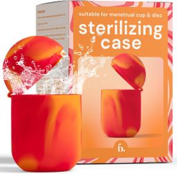 Bodyotics Menstruationstassen-Sterilisator: Bodyotics Comfycase für Scheibe & Tasse