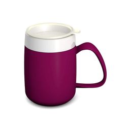 ORNAMIN Becher mit Trink-Trick (großer Henkel) mit therapeutischem Trinkaufsatz