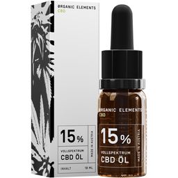 ORGANIC ELEMENTS Vollspektrum CBD Öl 15%