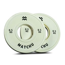 Matchu Sports - Mini Fractional Plates 0,5 kg - 2er Set - Hantelscheiben 50 mm