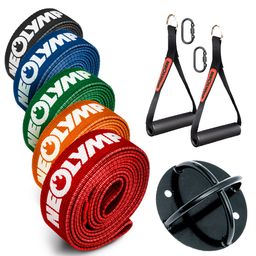 NEOLYMP lange Fitnessbänder Stoff