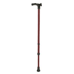Rebotec Handy anatomischer Gehstock, weinrot