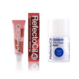 Refectocil Wimpernfarbe rot 4.1 & Refectocil Oxidant flüssig 3% Set