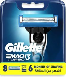 Gillette Mach 3 Turbo Rasierklingen
