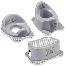 Babykajo 3 Töpfchenset - Töpfchen, Hocker & WC-Trainer