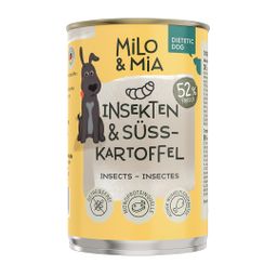 Milo & Mia - Premium Nassfutter für Hunde - Insekten & Süßkartoffel