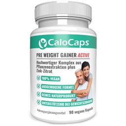CaloCaps® Natürlicher Appetitanreger aus Pflanzenextrakten + Zink-Zitrat für Gewichtszunahme