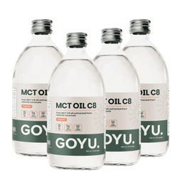 GOYU® - Bio MCT C8 Öl (100% Kokosöl) Multipack