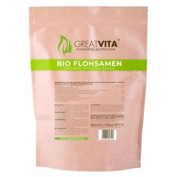 GreatVita Bio Flohsamen 99%, 1000g