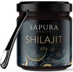 Shilajit Harz ⭐ 60g ⭐ Inklusive Löffel | Mumijo aus dem Himalaya | SAPURA®