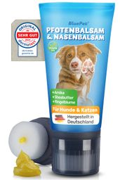 BluePet Pfotenbalsam Hund, Nasenbalsam, Pfotencreme, Natürliche Pfotenpflege Made in Germany