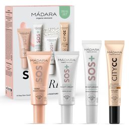 Madara SOS Care 4-Step Skin Soothing Routine Set Light 64ml