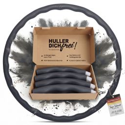 Elli Hoop M - DAS ORIGINAL - Hula Hoop Reifen für Erwachsene, schwarz