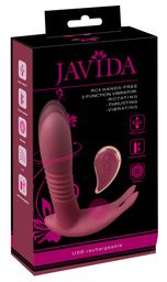 JAVIDA - Hands-Free - Stoßvibrator mit Klitorisvibrator
