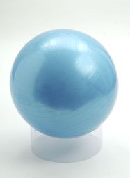 GYMNASTIKBALL Rehaforum 65 cm blau metallic