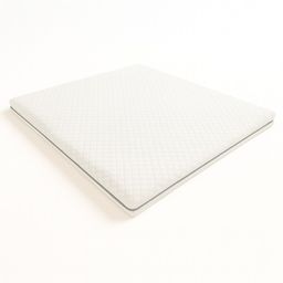 The White Stone Matratzentopper 160x200 aus Memory Foam mit 9 Differenzierten Zonen | Höhe 10 cm