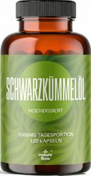 Nature Flow Schwarzkümmelöl Kapseln Hochdosiert - 120 Kapseln - 60 Tage Vorrat