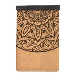 Myga extra große Kork-Yogamatte - Mandala