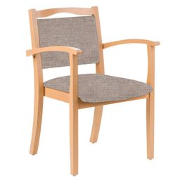 einrichtungsdesign24 Seniorenstuhl mit Armlehnen Alexander