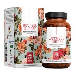 Baldrian Eisen Vitamin B9 B12 Yamswurzel Komplex 90 vegane Kapseln Wechselwunder NATURTREU®