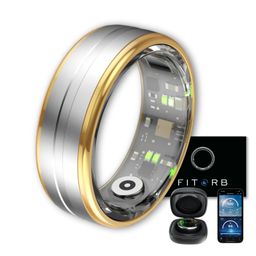 Fitorb Smart Ring Pro Saturn Silber Größe 11
