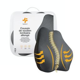 INPHYSIO Ergonomisches Lendenstützkissen, Verstellbare Gurte