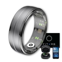 Fitorb Smart Ring Pro Saturn Grau Größe 7