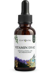 Echt Vital Vitamin D3-K2 Tropfen