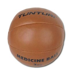 Tunturi Medizinball Kunstleder 1 kg - 5 kg, 3 kg