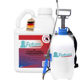 FUTUM 5L Schaben- / Kakerlakenspray + 5L Sprüher