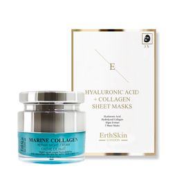 ErthSkin London Collagen Nachtcreme + Maske Set