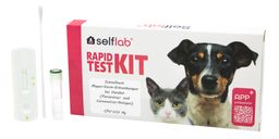 selflab Schnelltest Magen-Darm-Erkrankungen bei Hunden - Parvovirus- und Coronavirus-Antigen