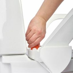 Etac Toilettensitzerhöhung MyLoo fest 10cm mit Deckel