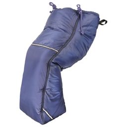 Kaiser Luxus Rollstuhl Schlupfsack FLEECE blau