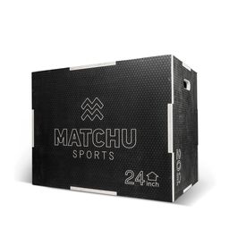 Matchu Sports - Plyobox 51x61x76 cm - Jump Box - Fitnessbox - Sprungbox- aus Holz